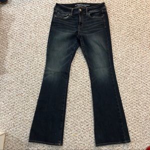 American Eagle Kick Boot Jeans Size 8 Stretch